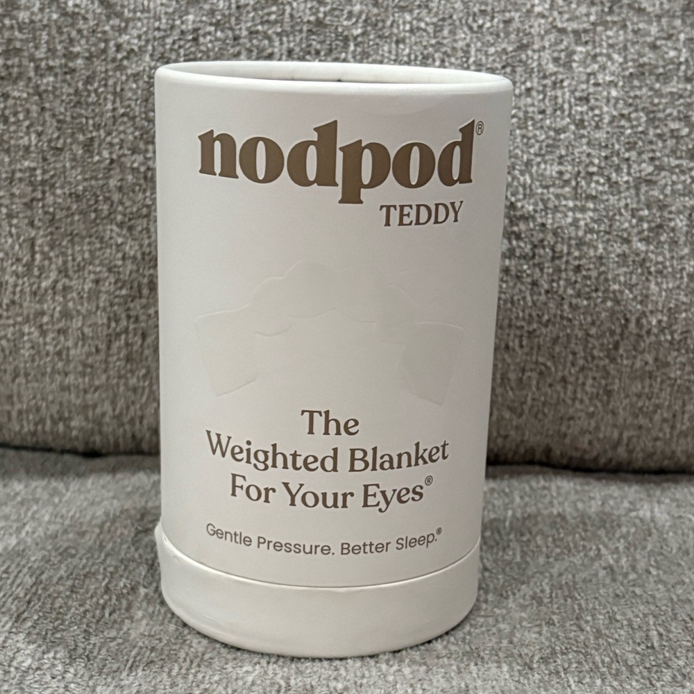 Nodpod Teddy Weighted Eye Mask Limited Edition Style